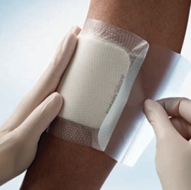 When should I use a silicone foam dressing?