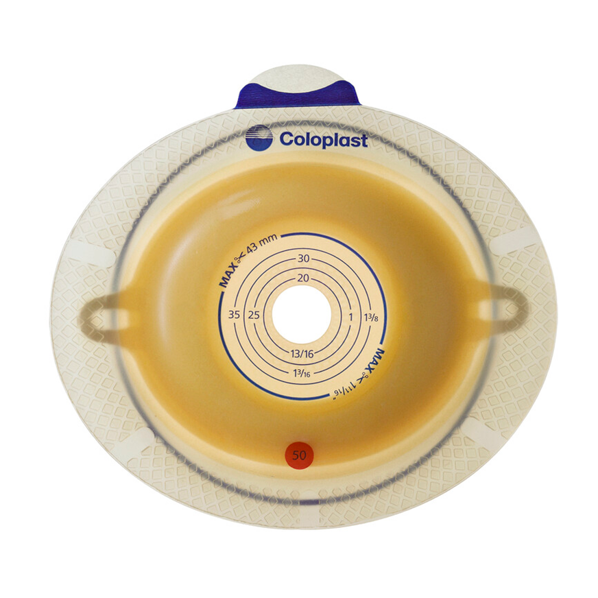 SenSura® Convex Shallow Flex baseplate